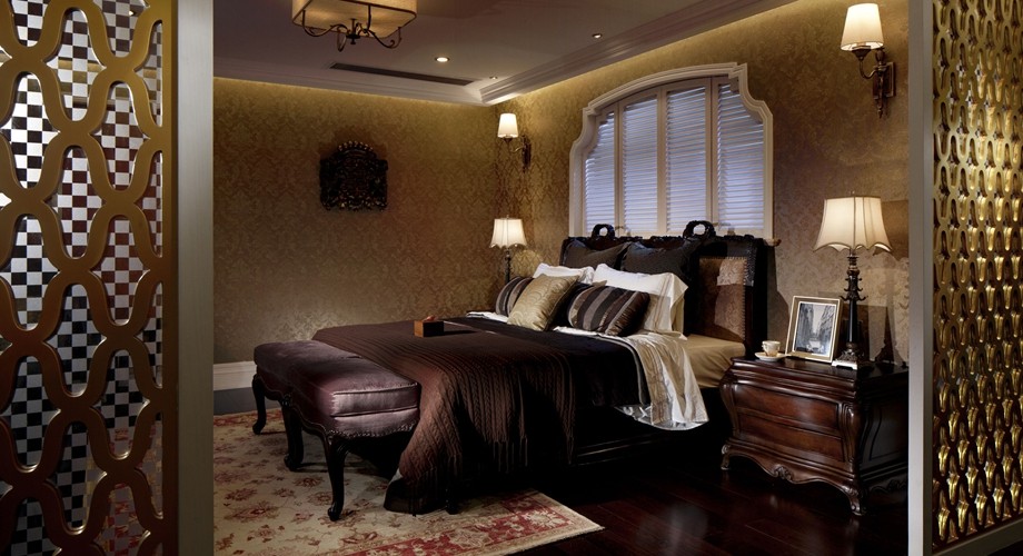 石家莊裝修案例融創(chuàng)臻園壹號 美式風格 127平