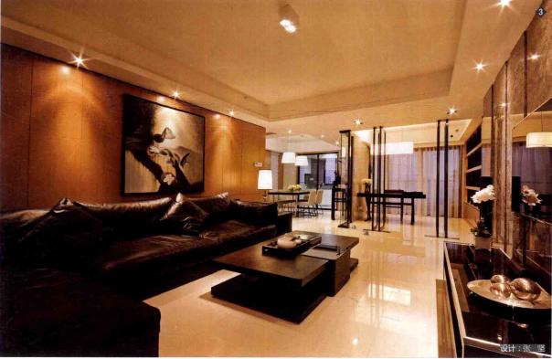 客廳沙發(fā)背景墻的軟裝飾設(shè)計原則