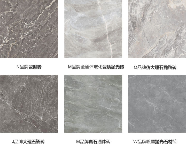 什么瓷磚好？全拋釉磚、拋光磚、?；u、通體大理石……