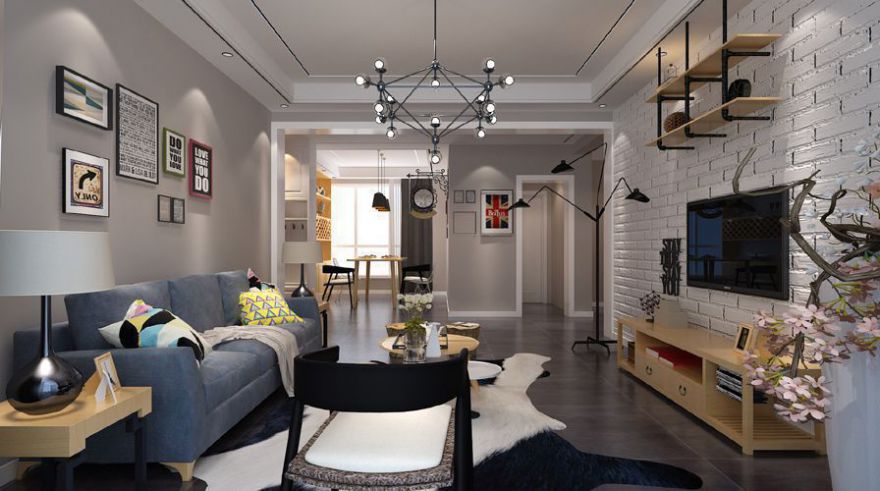 恒大御景半島 混搭風(fēng)格 94平