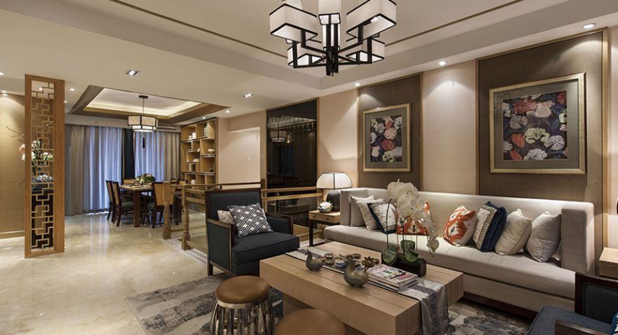 榮盛御府 中式風(fēng)格 107平